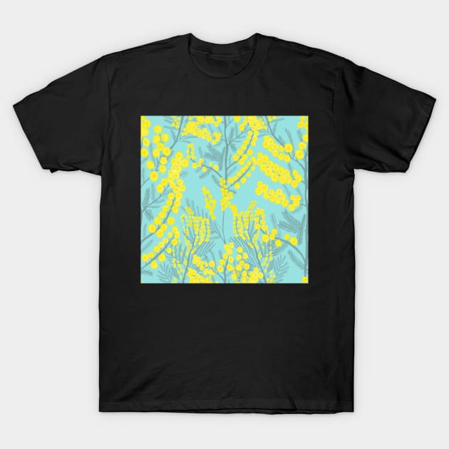 Mimosa tree T-Shirt by Papergrape